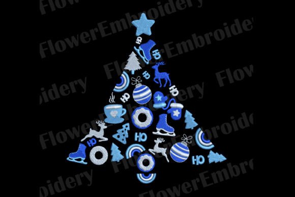 Christmas Tree Machine Embroidery Design Review