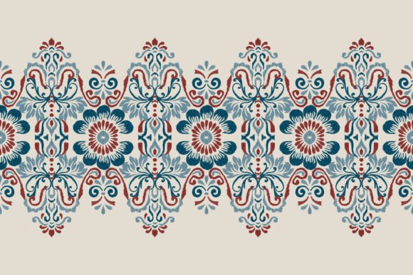 Damask Ikat Floral Embroidery: A Seller's Review