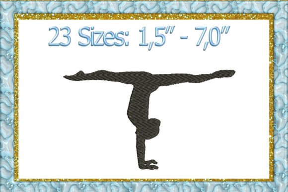 Gymnast Embroidery Design Review