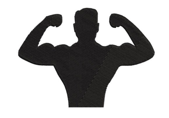 Man GYM Embroidery Digitizing Review