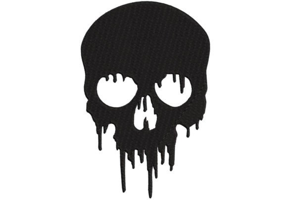 Melting Skull Embroidery Digitizing Review