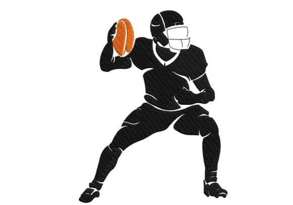 Rugby Momentum Embroidery Digitizing for Seasonal Gifts