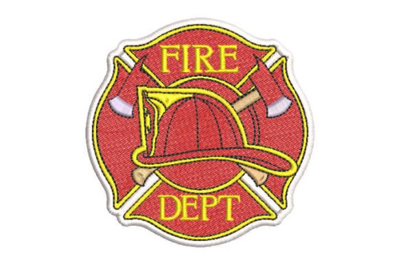 Shield Fire Department Embroidery Design Review