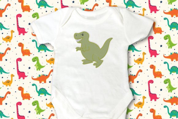 T-Rex Dinosaur Mini Embroidery: A Seller's Review